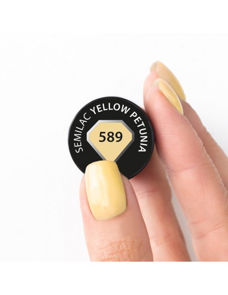 Semilac 589 Yellow Petunia 7 ml.