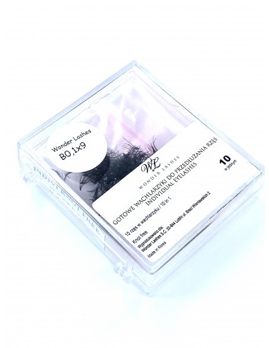 W. WACHLARZYKI RZĘSY VOLUME 10D B 0,1 DŁ.9