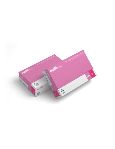 Zarys Rękawice Nitrylowe Rozmiar S 100 Szt. Różowe