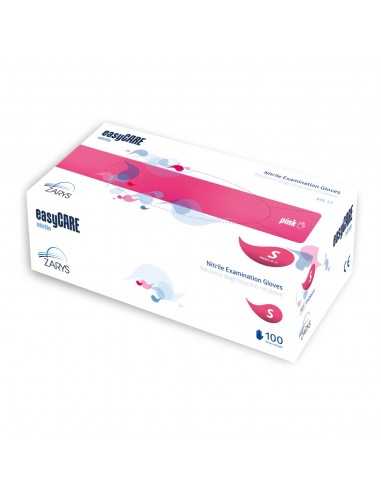 Zarys Rękawice Nitrylowe Rozmiar S 100 Szt. Różowe