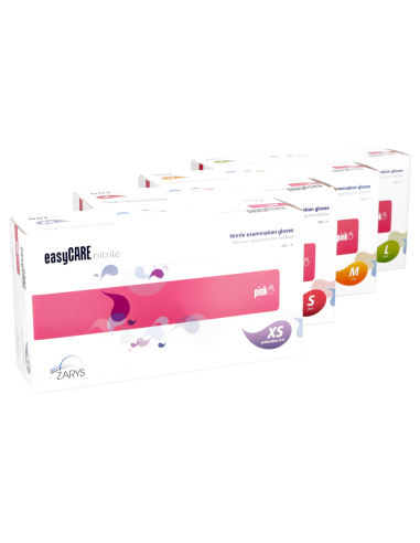 Zarys Rękawice Nitrylowe Rozmiar S 100 Szt. Różowe