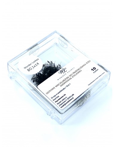 W. WACHLARZYKI RZĘSY VOLUME 10D B 0,1 DŁ.14