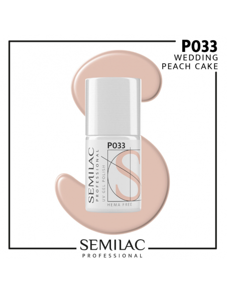 SEMILAC PROF.P033 WEDDING PEACH CAKE 7ML