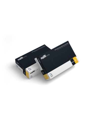 Zarys Rękawice Nitrylowe Rozmiar M 100 Szt. Czarne