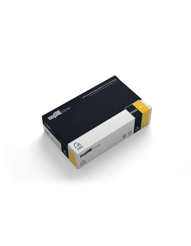 Zarys Rękawice Nitrylowe Rozmiar M 100 Szt. Czarne