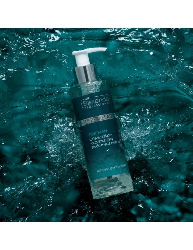 Bielenda men line oczysz.żel do mycia twarzy 200ml