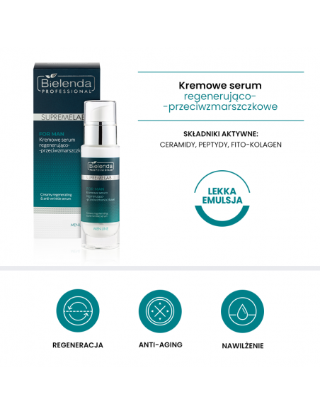 Bielenda men line kremowe serum regen-p/zmars.30ml