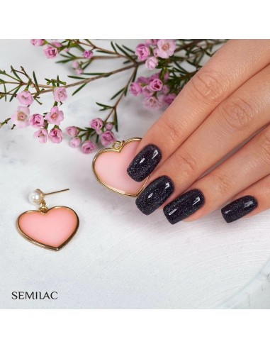 SEMILAC 394 LAKIER H SPARKLING MIDNIGHT DATE 7ML.