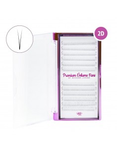 WONDER LASHES RZĘSY PREMIUM VOLUME 2D D 0,07 8-14