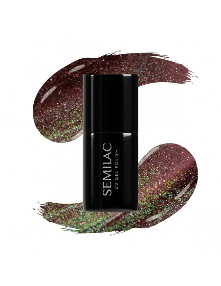 SEMILAC 824 GEL POLISH DIGITAL RED 7ML