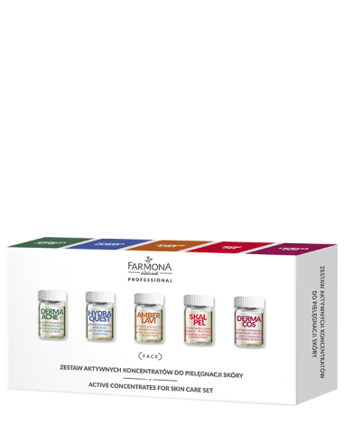 Farmona Zestaw Aktywnych Koncentratów Mix 10x5 ml.