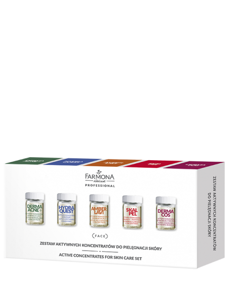 Farmona Zestaw Aktywnych Koncentratów Mix 10x5 ml.