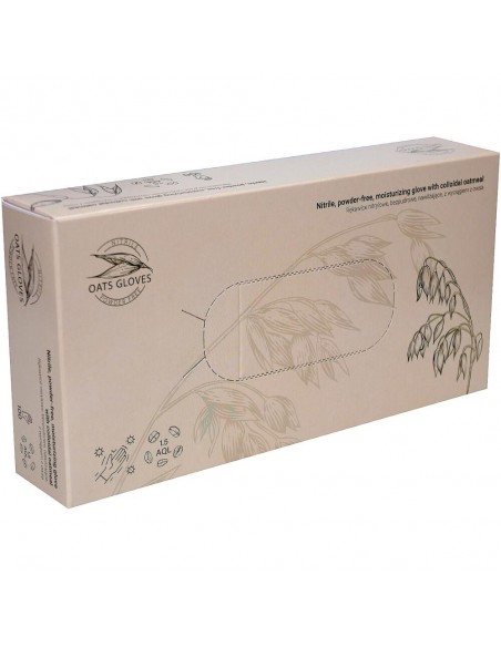 Zarys Rękawice Nitrylowe Rozmiar S 100 Szt. Wyciąg z Owsa