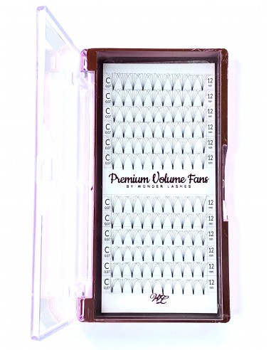WONDER LASHES RZĘSY PREMIUM VOLUME 6D C 0,07 DŁ.12