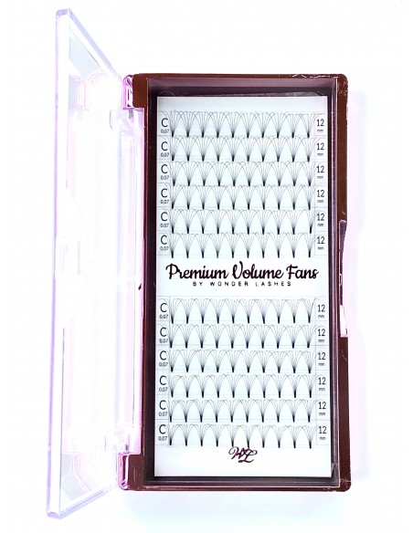 WONDER LASHES RZĘSY PREMIUM VOLUME 6D C 0,07 DŁ.12