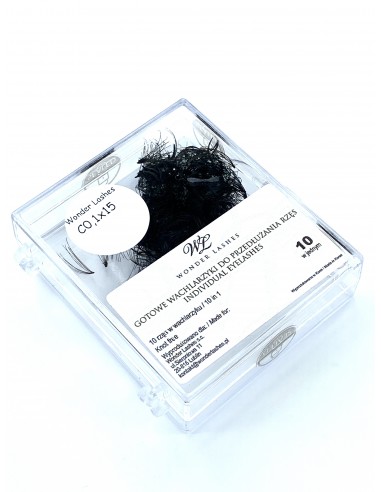 W. WACHLARZYKI RZĘSY VOLUME 10D C 0,1 DŁ.15