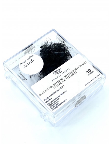 W. WACHLARZYKI RZĘSY VOLUME 10D C 0,1 DŁ.15