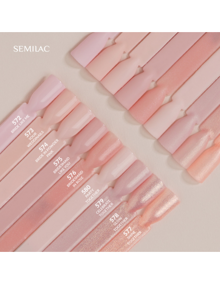 SEMILAC 578 LAKIER HYBRYDOWY GLOW TOGETHER