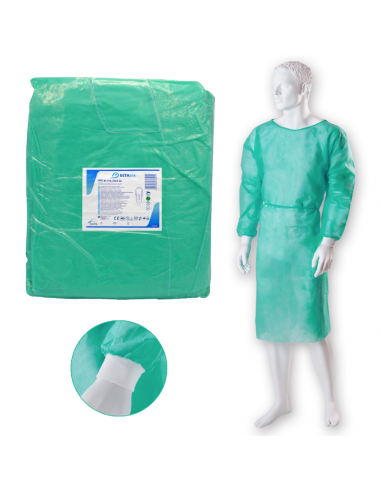 Zarys Fartuch Medyczny Zielony 10 Szt.