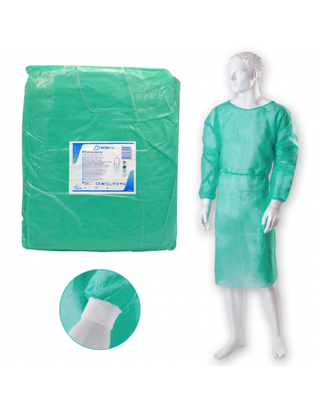 Zarys Fartuch Medyczny Zielony 10 Szt.