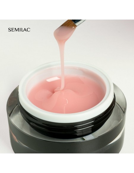 SEMILAC ŻEL BUILDER GEL COVER PINK MILK 15G