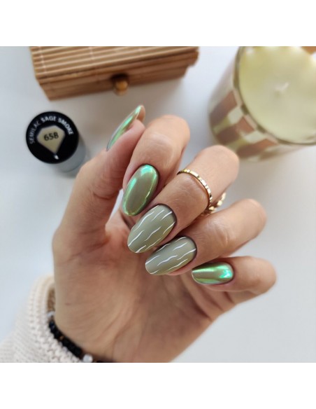 SEMILAC 658 7ML. SAGE SMOKE 7 ML.