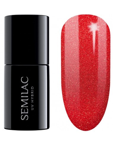 SEMILAC 346 CHIC RED GLITER 7ML