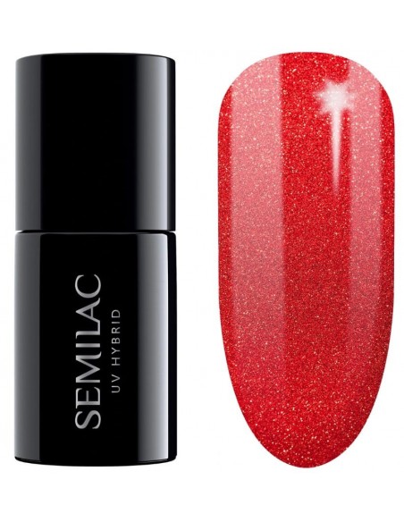SEMILAC 346 CHIC RED GLITER 7ML