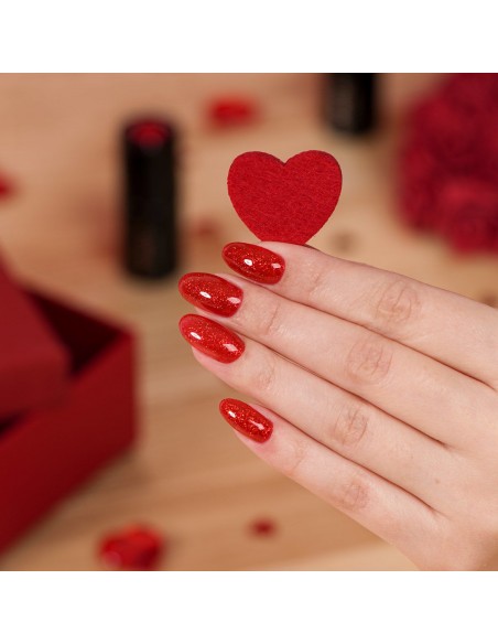 SEMILAC 346 CHIC RED GLITER 7ML