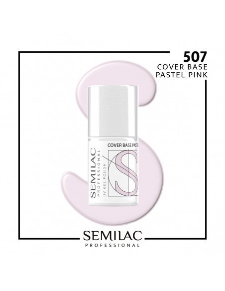SEMILAC PROFESSIONAL BAZA 507 COVER PASTEL PINK 11