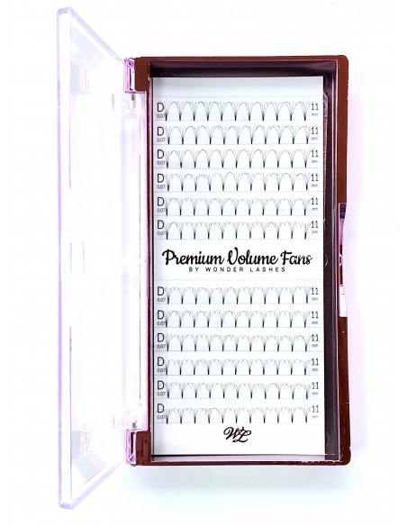 WONDER LASHES RZĘSY PREMIUM VOLUME 4D D 0,07 DŁ.11