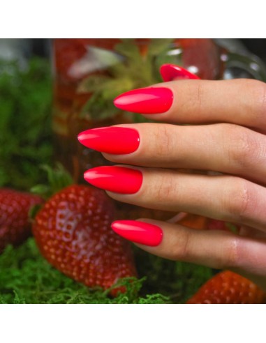 SEMILAC 571 LAKIER HYBRYDOWY NEON STRAWBERRY 7 ML