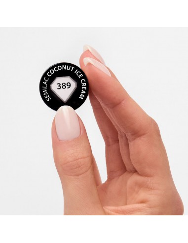 Semilac 389 Lakier Hybrydowy Coconut Ice Cream...