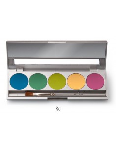 KRYOLAN PALETA CIENI DO OCZU 5 KOL. RIO 9335 2
