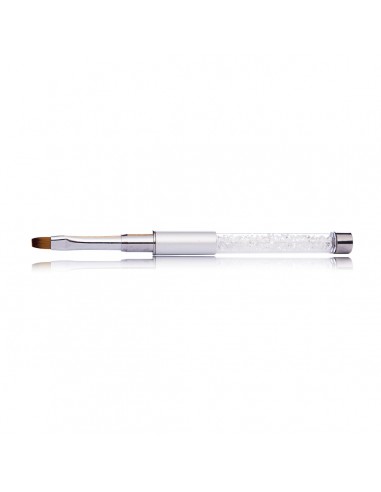 ABA PĘDZELEK DO ŻELU PROSTY Z KRYSZTAŁKAMI 6