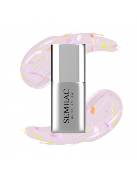 SEMILAC TOP T26 NO WIPE MATTE ON PEACH GALAXY 7 ML