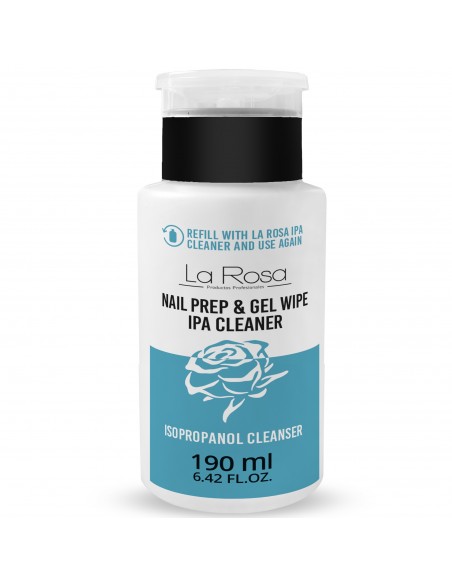 La Rosa Nail Prep & Gel Wipe Ipa Cleaner 190 ml.
