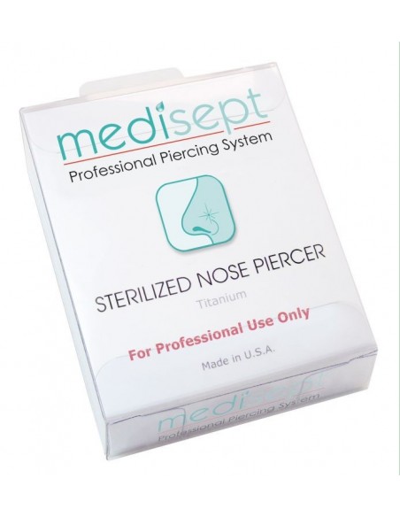 STUDEX DO PRZEKŁUWANIA NOSA CYRKON BIAŁY SREBRNY