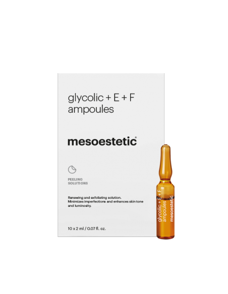 MESOESTETIC AMPUŁKI GLICOLIC+E+F 10X2ML