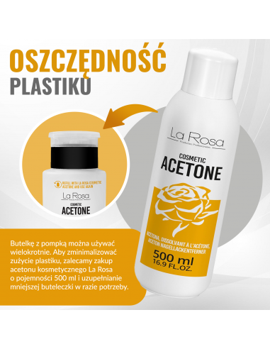 La Rosa Aceton Pump190 ml.