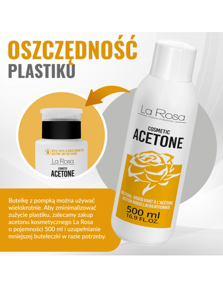 La Rosa Aceton Pump190 ml.