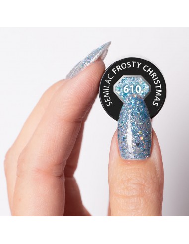 Semilac 610 Frosty Christmas 7 ml.