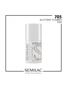 SEMILAC PROFESSIONAL 705 GLITTER FLAMS 11ML