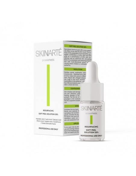 SKINARTE Resurfacing Soft peel solution 20% 5 ml.