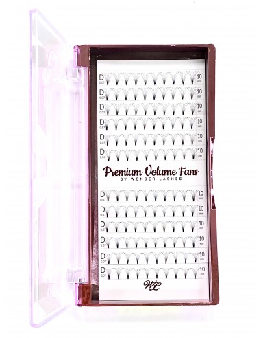 WONDER LASHES RZĘSY PREMIUM VOLUME 6D D 0,07 DŁ.10