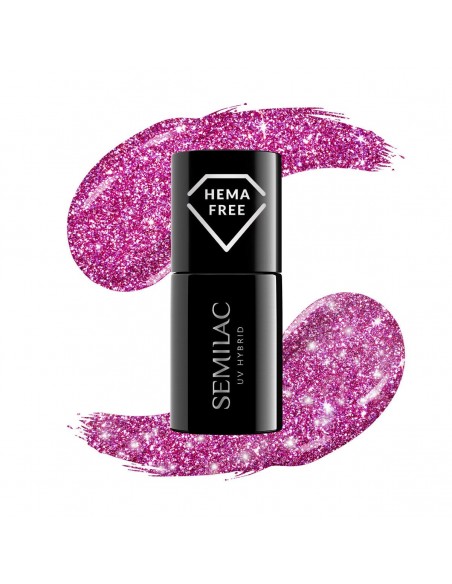 SEMILAC 462 PINK BUBBLES 7ML