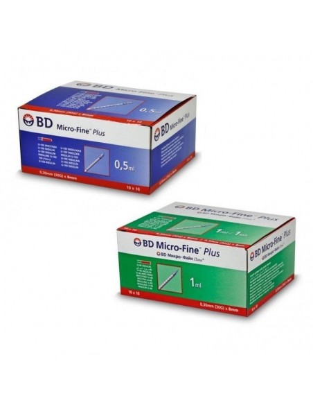 HA. STRZYKAWKI INSULINOWE BD MF+ 1ML. 320911 10SZT