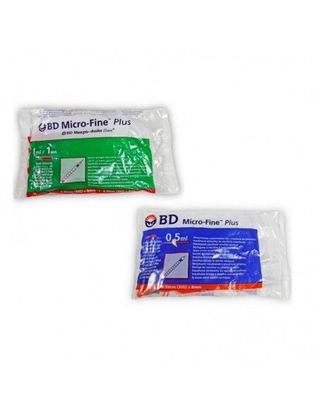 HA. STRZYKAWKI INSULINOWE BD MF+ 1ML. 320911 10SZT