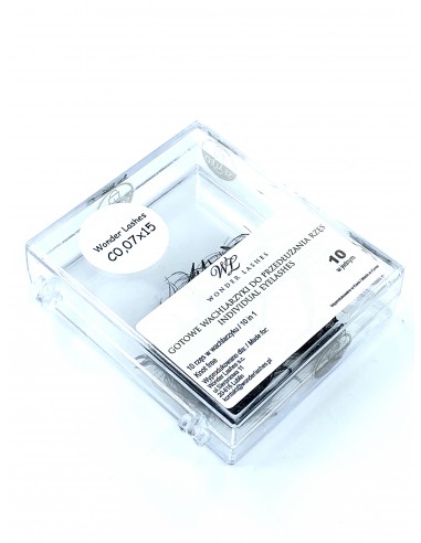 W. WACHLARZYKI RZĘSY VOLUME 10D C 0,07 DŁ.15