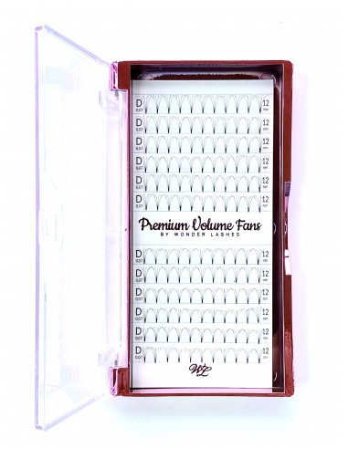 WONDER LASHES RZĘSY PREMIUM VOLUME 4D D 0,07 DŁ.12